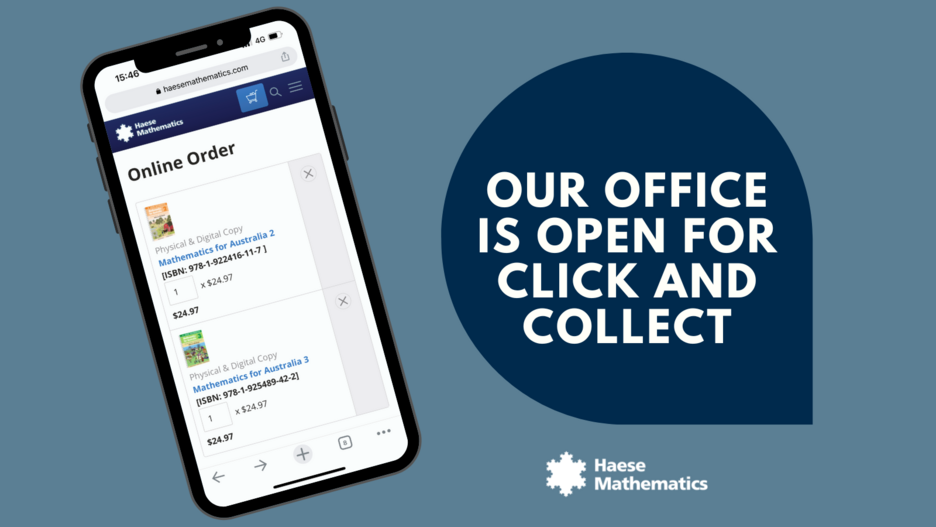 Click & Collect Orders Haese Mathematics